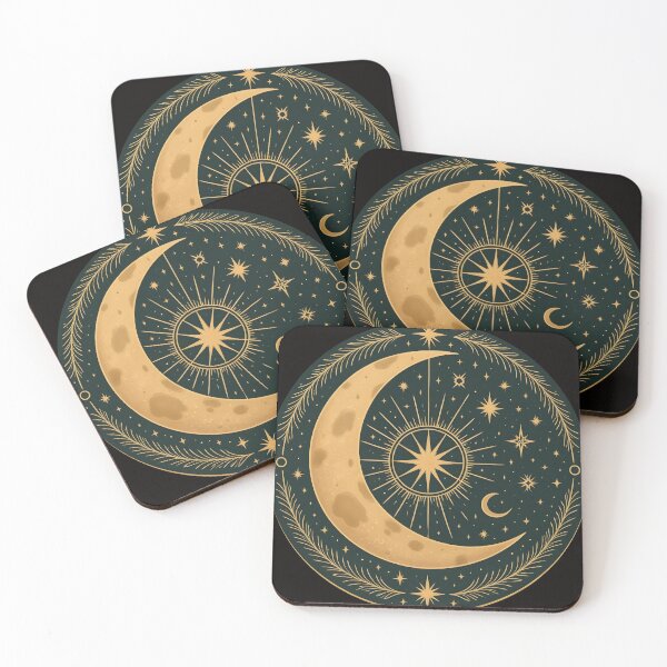 Item preview, Golden Lunar Guide – Cosmic North Star Golden Lunar Guide – Cosmic North Star designed and sold by 	aluzia.design.