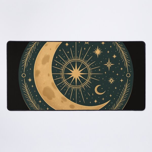 Item preview, Golden Lunar Guide – Cosmic North Star Golden Lunar Guide – Cosmic North Star designed and sold by aluzia.design.