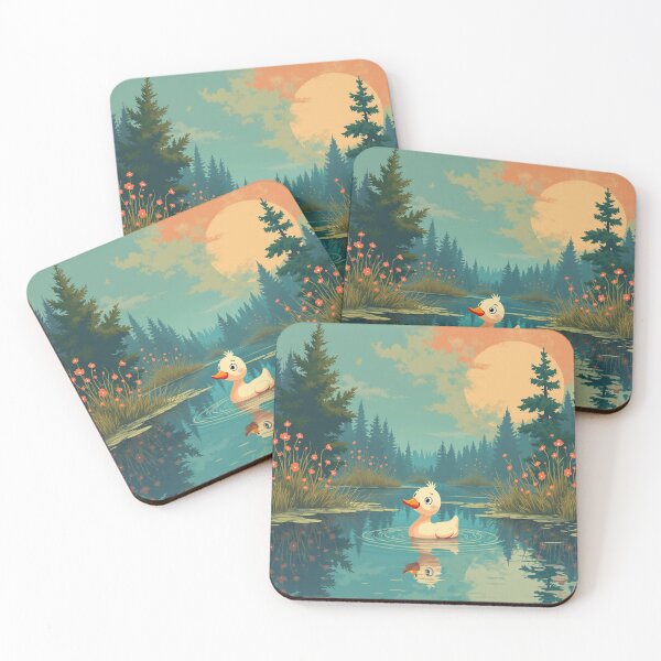 Item preview, Cute Duckling Calm Lake designed and sold by JonelleTshirts.