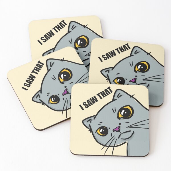 Item preview, Cat: I saw that designed and sold by poket.piktures.