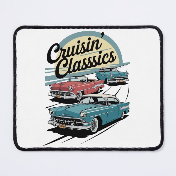 Item preview, Vintage Classic Car Cruisin designed and sold by PrintCarClub.