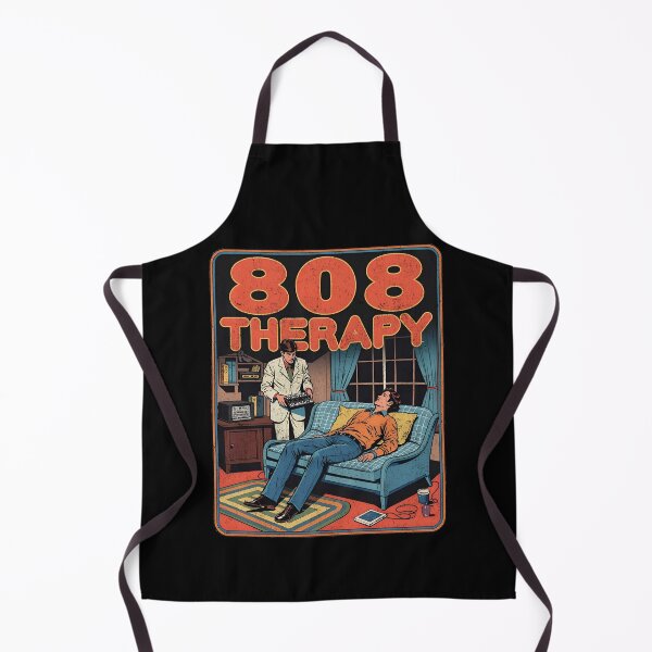 Item preview,  808 Therapy: Retro Music & Mental Health Mashup designed and sold by Vintagenaut Co..