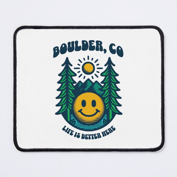 Item preview, Boulder, CO Life Is Better Here Colorado Mountains designed and sold by Guarddogdrive.