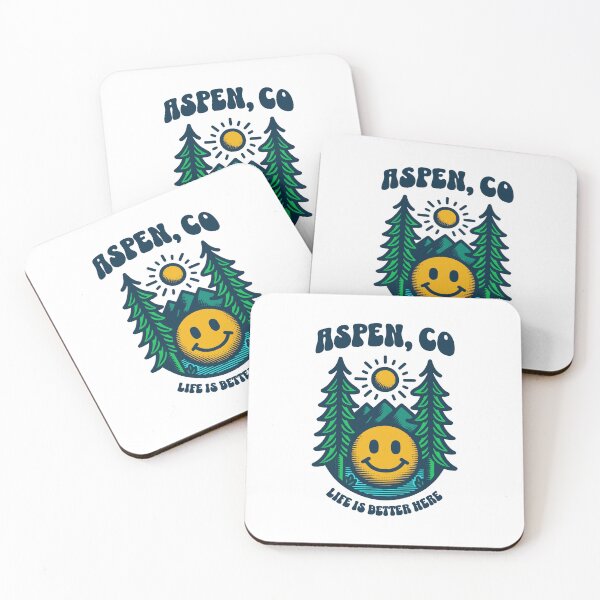 Item preview, Aspen, CO Life Is Better Here Colorado Mountains designed and sold by Guarddogdrive.