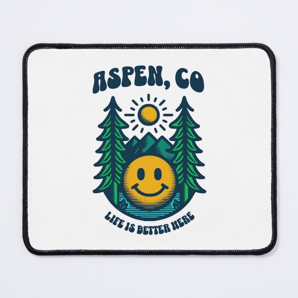 Item preview, Aspen, CO Life Is Better Here Colorado Mountains designed and sold by Guarddogdrive.