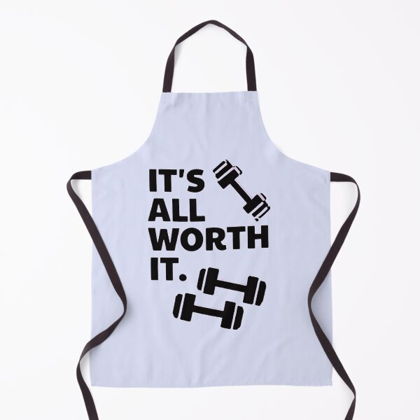 Item preview, Gym Motivation Quote – It’s All Worth It Dumbbell Fitness Design for Workout Lovers designed and sold by girlstrend.