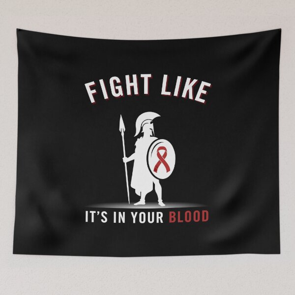 Item preview, Blood Cancer Awareness - Fight Like It's In Your Blood designed and sold by WGBTee.