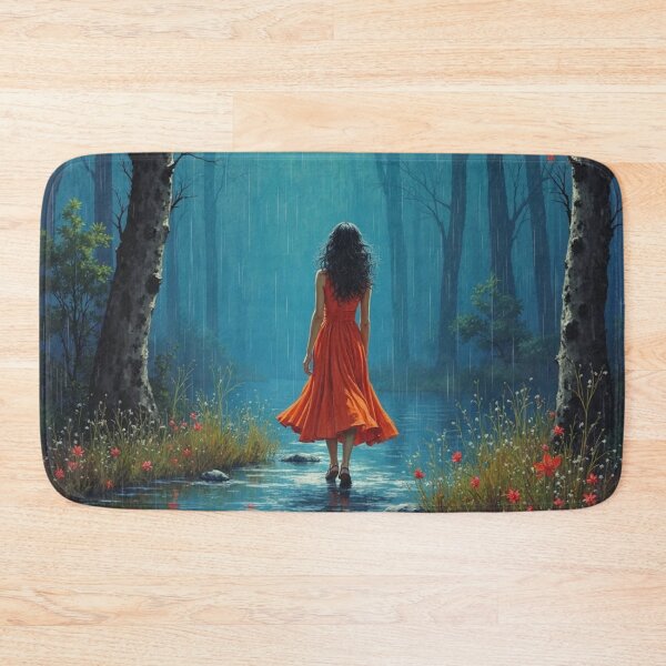 Item preview, Rain Woman Magical Forest designed and sold by JonelleTshirts.