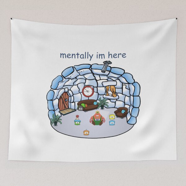 Item preview, Copy of Green club penguin nostalgia design designed and sold by matchalattextrafoam.