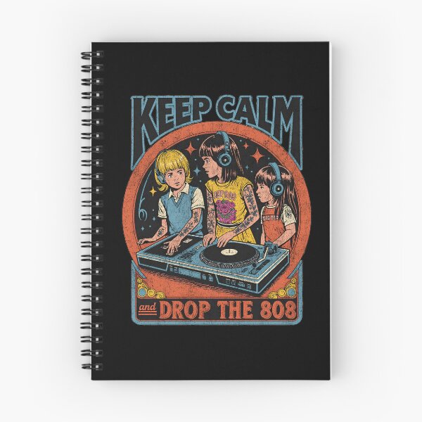 Item preview, Keep Calm and Drop the 808: Retro DJ & Music designed and sold by Vintagenaut Co..
