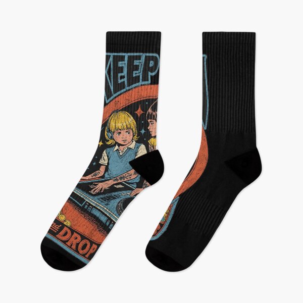 Item preview, Keep Calm and Drop the 808: Retro DJ & Music designed and sold by Vintagenaut Co..