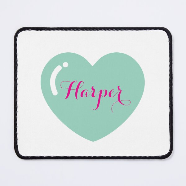 Item preview, Harper Name with Green Heart designed and sold by Monika Howarth.