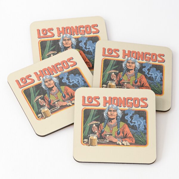 Item preview, Maria Sabina Los Hongos: Retro Psychedelic Mushroom Art designed and sold by Vintagenaut Co..