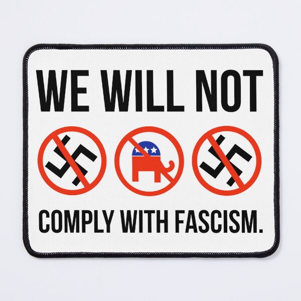 Item preview, We will not comply  designed and sold by Rachel the Artist .