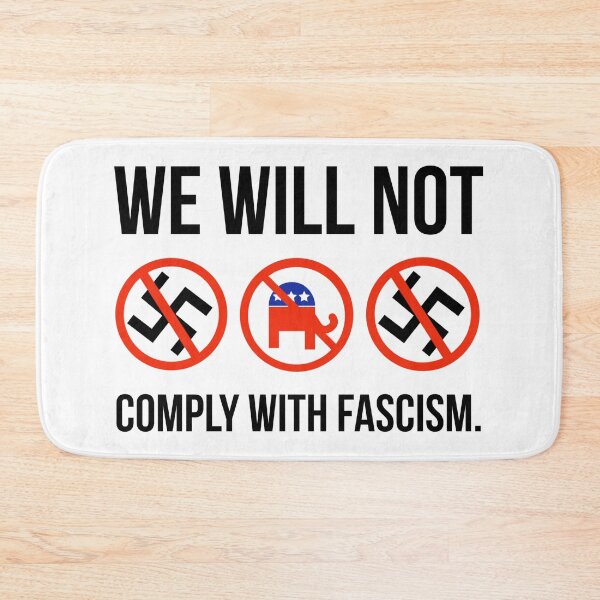 Item preview, We will not comply  designed and sold by Rachel the Artist .