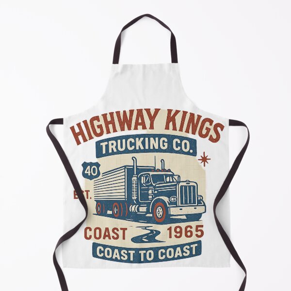 Item preview, Highway Kings – Vintage Trucking Co. Coast to Coast Design designed and sold by CreativeGorillas.