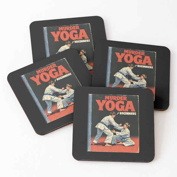 Item preview, Murder Yoga for Beginners: Retro Martial Arts  designed and sold by Vintagenaut Co..