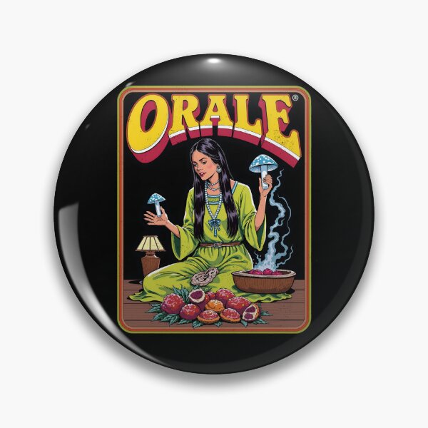 Item preview,  Orale: Retro Psychedelic Woman Mystic Art designed and sold by Vintagenaut Co..