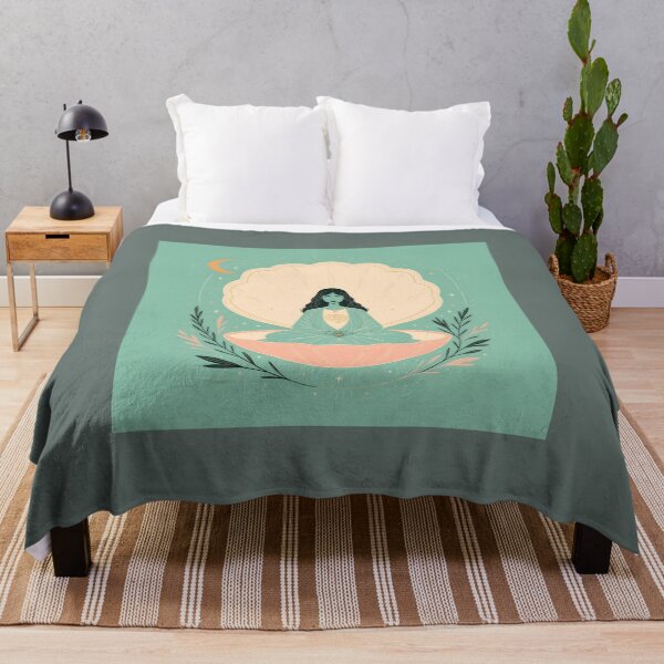 Item preview, Meditation in the Sacred Shell – Sea Priestess designed and sold by aluzia.design.