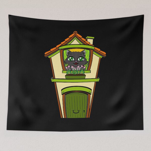 Item preview, Cat house designed and sold by Moholistique.