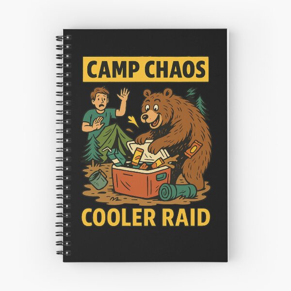 Item preview, Camp Chaos – Cooler Raid designed and sold by Camp Chaos by Wharf Wreckers.