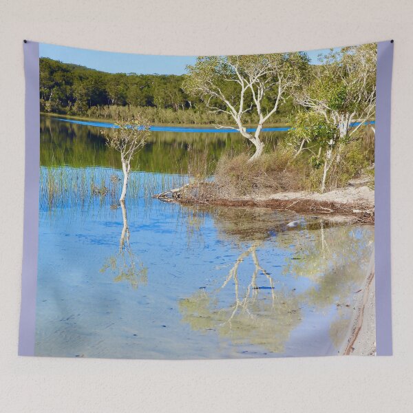 Item preview, K'gari, Fraser Island Australia clear water reflections designed and sold by Mark Grimsley.