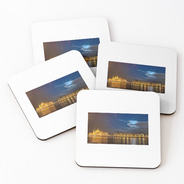 Item preview, Budapest, full moon, blue Danube designed and sold by ELIZABETH BABETH MATHIS.