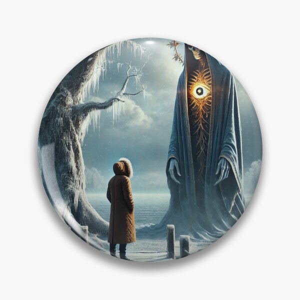 Item preview, Encounter at the Frozen Lake designed and sold by PointlessPics.