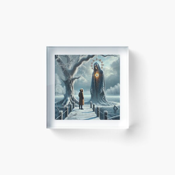 Item preview, Encounter at the Frozen Lake designed and sold by PointlessPics.