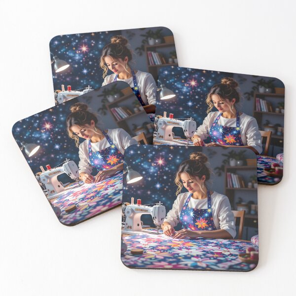 Item preview, Celestial Quilter In A Quilting Room - Quilting Lovers - For Quilters designed and sold by Wiss2Arts.