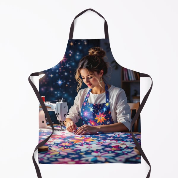 Item preview, Celestial Quilter In A Quilting Room - Quilting Lovers - For Quilters designed and sold by Wiss2Arts.