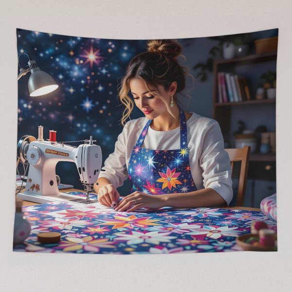 Item preview, Celestial Quilter In A Quilting Room - Quilting Lovers - For Quilters designed and sold by Wiss2Arts.
