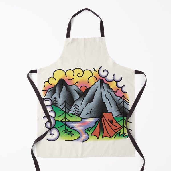 Item preview, Beech Mountain Campsite (Sunrise) designed and sold by TradStickers.