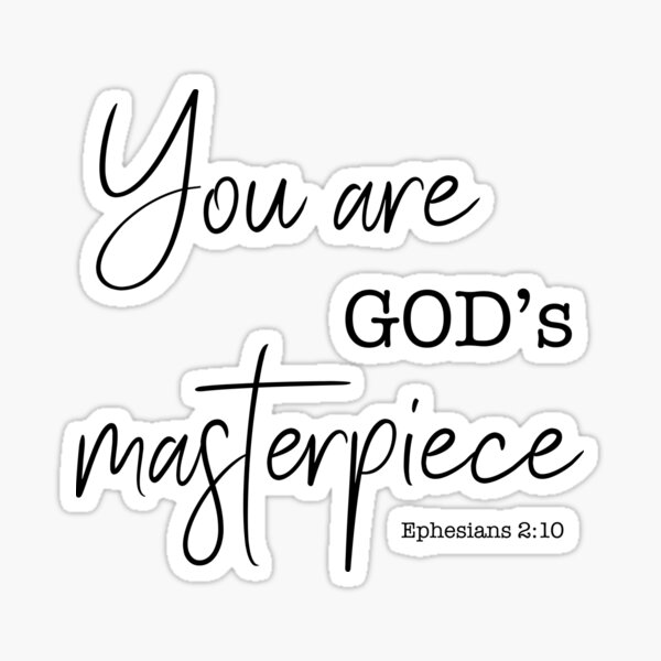 Item preview, You Are God's Masterpiece designed and sold by corbrand.