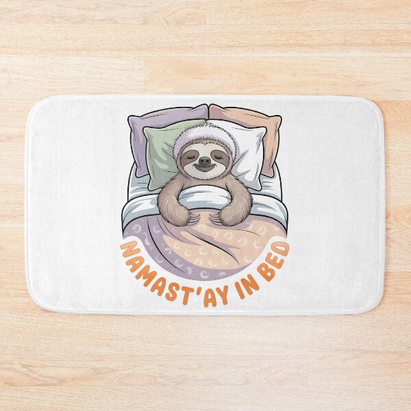 Item preview, Namast’ay in Bed designed and sold by Dazzle-Sizzle.