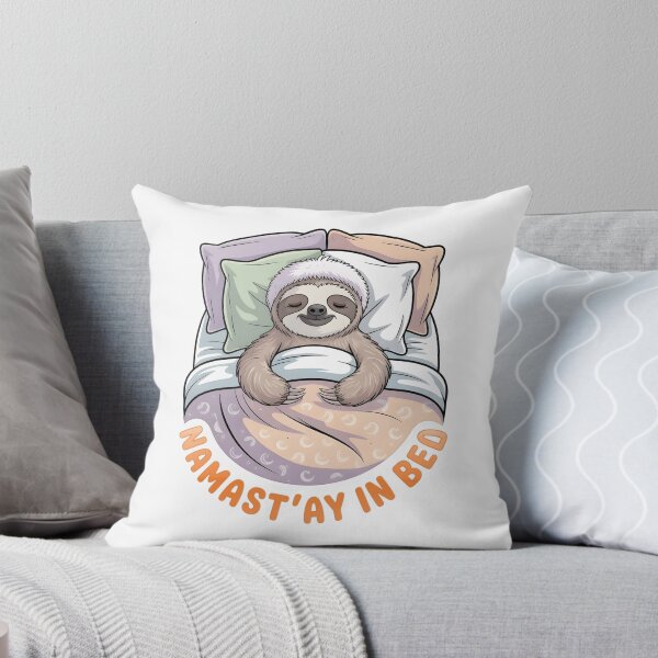 Item preview, Namast’ay in Bed designed and sold by Dazzle-Sizzle.