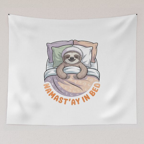 Item preview, Namast’ay in Bed designed and sold by Dazzle-Sizzle.