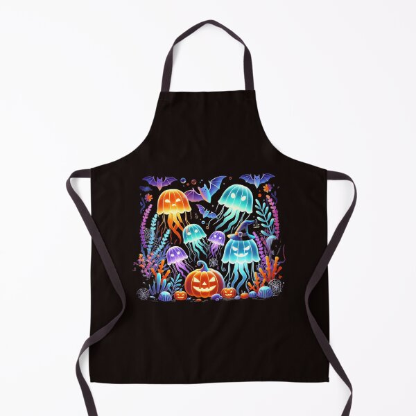 Item preview, Glowing Underwater Ghosts And Pumpkins designed and sold by NotMukDuk.