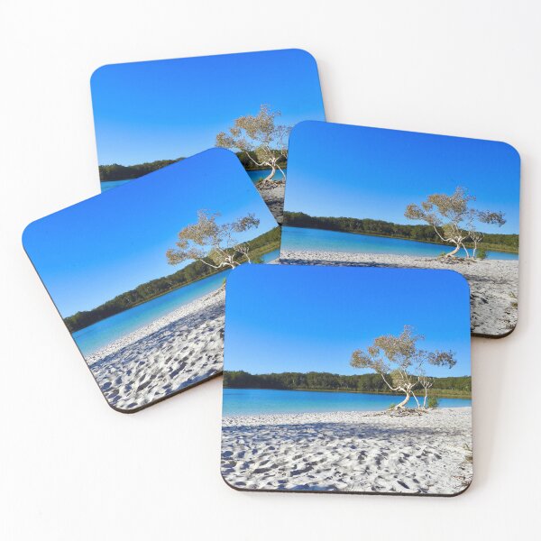 Item preview, View at lake Lake Mckenzie (Boorangoora)  designed and sold by Mark Grimsley.