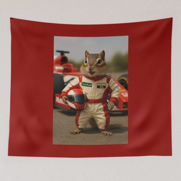 Item preview, Ricky Rongeur, Formula One Chipmunk Driver designed and sold by Tridentulus.