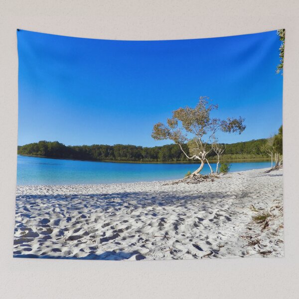 Item preview, View at lake Lake Mckenzie (Boorangoora)  designed and sold by Mark Grimsley.