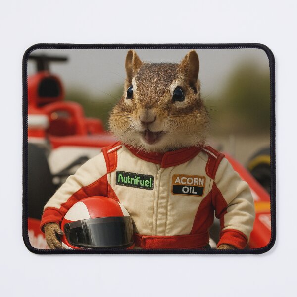 Item preview, Ricky Rongeur, Formula One Chipmunk Driver designed and sold by Tridentulus.