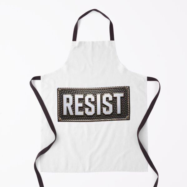 Item preview, Resist Rectangular Plaque designed and sold by AimlessArts.