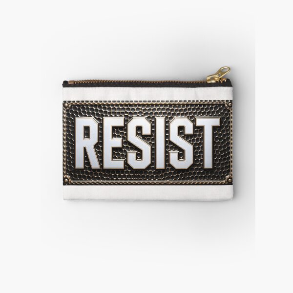 Item preview, Resist Rectangular Plaque designed and sold by AimlessArts.