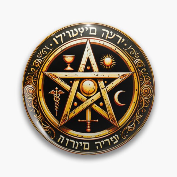 Item preview, Tetragrammaton Magic Symbol Absolute Protection designed and sold by DiferenceArt.