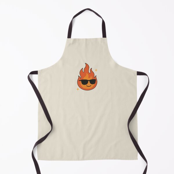 Item preview, Cool Fire Flame – Funny Character in Minimalist Style designed and sold by Worldclay.