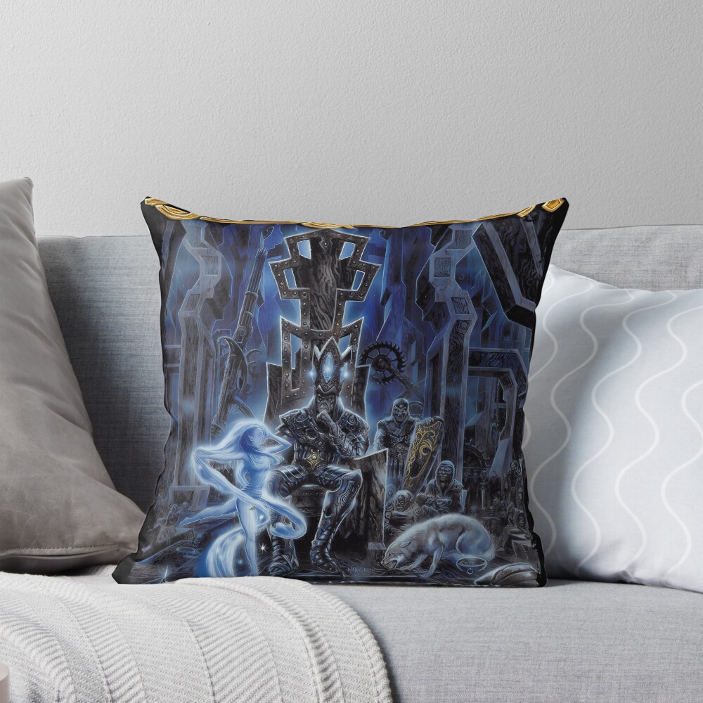 Item preview, Throw Pillow designed and sold by TheDesignWork.