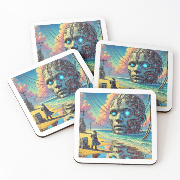 Item preview, Cybernetic Shoreline designed and sold by PointlessPics.