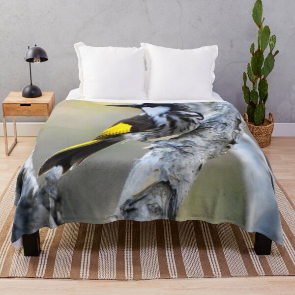 Item preview, White-Cheeked Honeyeater Lake Mckenzie K'gari designed and sold by Mark Grimsley.