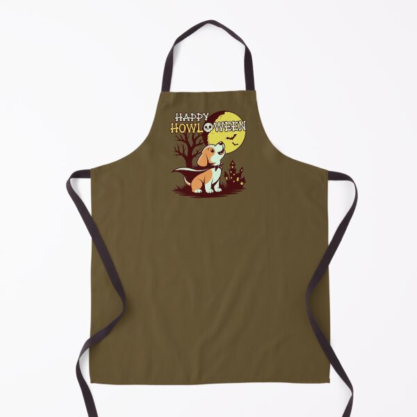 Item preview, Happy Howloween Howling Puppy Halloween Cartoon designed and sold by CRHPOD20.